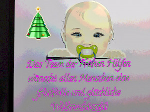 Weihnachtskarte der Frühen Hilfen