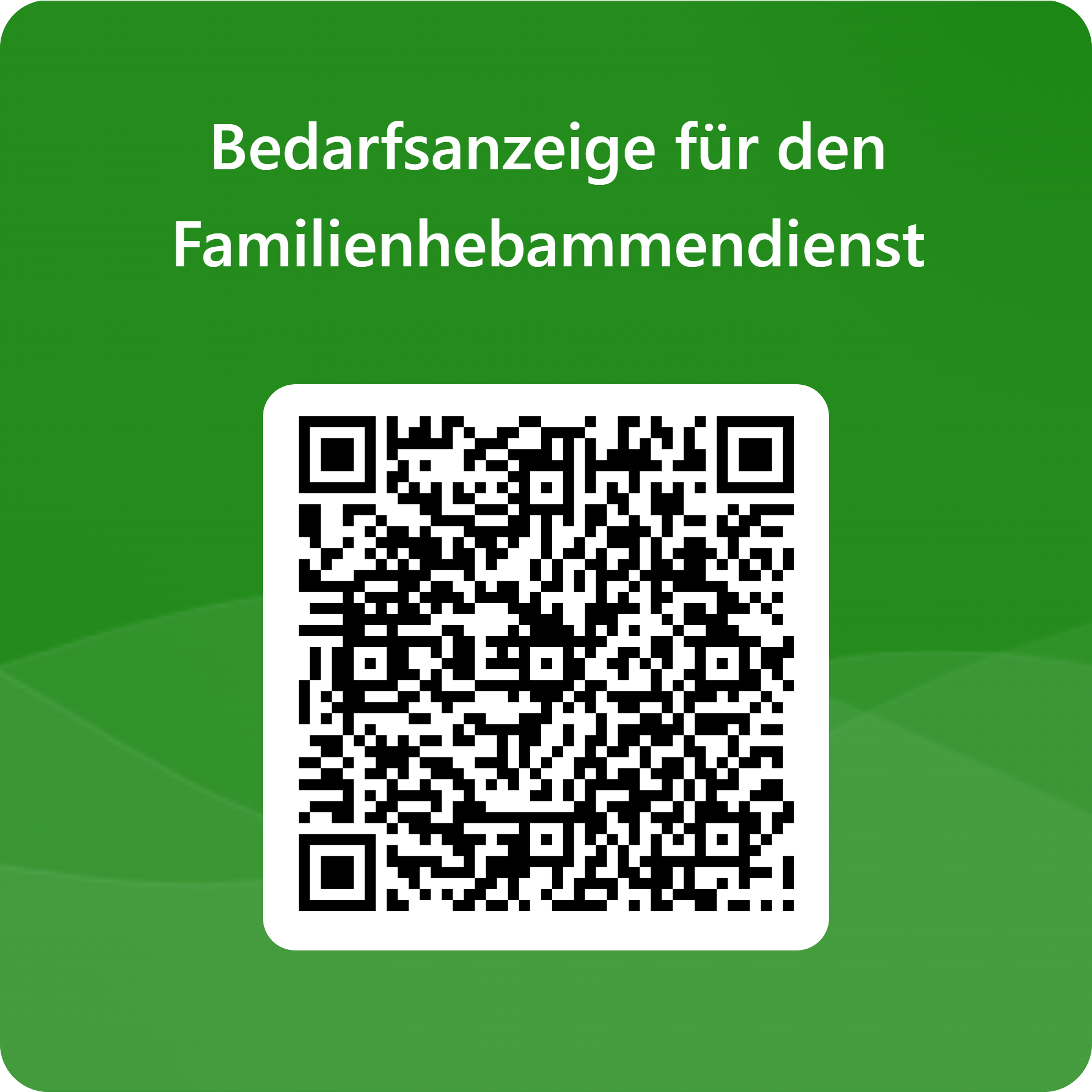Vorschaubild Familienhebammen – Bedarfsanzeige