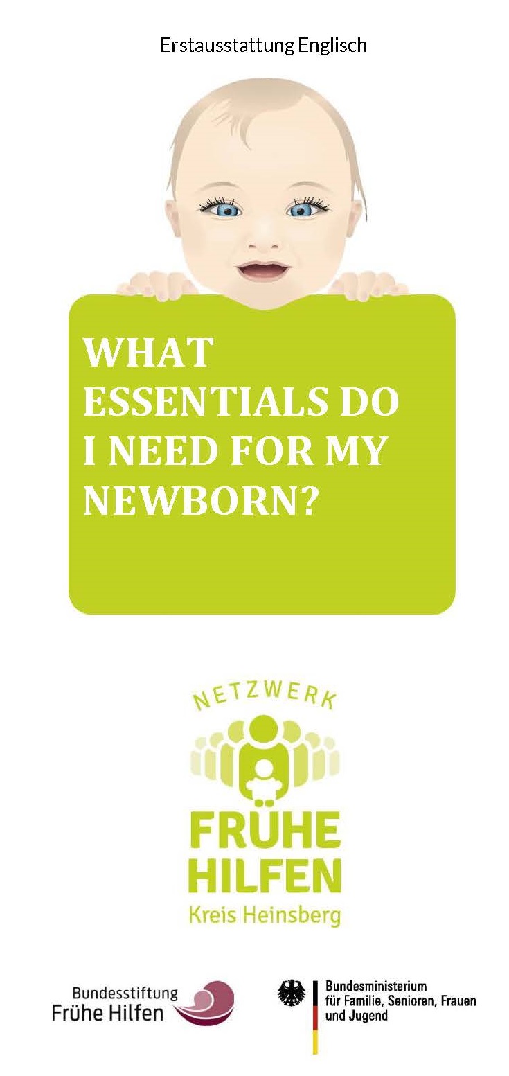 Vorschaubild Flyer "What essentials do I need for my newborn?"